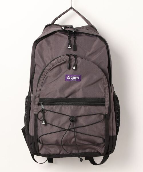 GERRY(ジェリー)の「【GERRY/ジェリー】REPREVE バックパック リュック(バックパック/リュック・メンズ・ブラック/カーキ/チャコールグレー・FREE)」の3枚目の写真