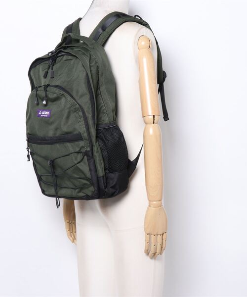 GERRY(ジェリー)の「【GERRY/ジェリー】REPREVE バックパック リュック(バックパック/リュック・メンズ・ブラック/カーキ/チャコールグレー・FREE)」の7枚目の写真
