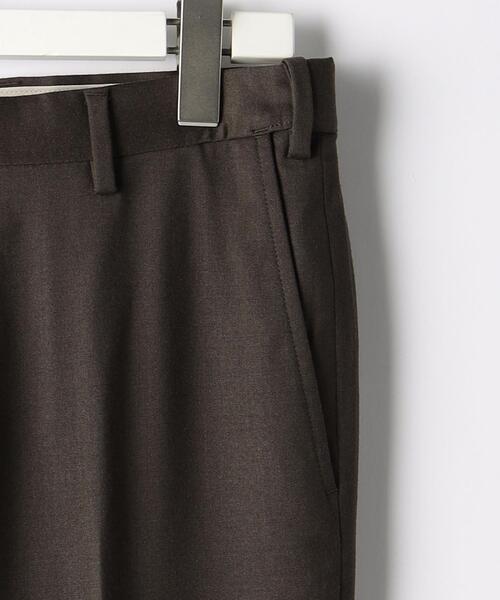 green label relaxing（グリーンレーベルリラクシング）の「TWPU サキソニー NP スラックス -ウォッシャブル・ストレッチ・防シワ・ウエストアジャスター-（スラックス・メンズ・ブラウン/グレー/ダークグレー・M/L/XL/S）」の14枚目の写真