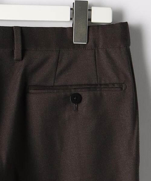 green label relaxing（グリーンレーベルリラクシング）の「TWPU サキソニー NP スラックス -ウォッシャブル・ストレッチ・防シワ・ウエストアジャスター-（スラックス・メンズ・ブラウン/グレー/ダークグレー・M/L/XL/S）」の15枚目の写真