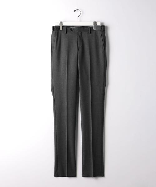 green label relaxing（グリーンレーベルリラクシング）の「TWPU サキソニー NP スラックス -ウォッシャブル・ストレッチ・防シワ・ウエストアジャスター-（スラックス・メンズ・ブラウン/グレー/ダークグレー・M/L/XL/S）」の20枚目の写真