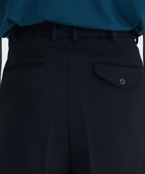 MARKAWARE ネイビー スラックス ボトムス