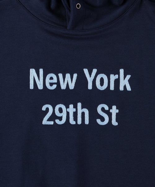 HONEYSUCKLE ROSE（ハニーサックルローズ）の「【HONEYSUCKLE ROSE】ロゴプリントパーカー（パーカー・レディース・ブラック/ベージュ/ネイビー/グリーン/ワイン/キナリ・M/L）」の14枚目の写真