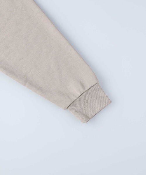 HONEYSUCKLE ROSE（ハニーサックルローズ）の「【HONEYSUCKLE ROSE】ロゴプリントパーカー（パーカー・レディース・ブラック/ベージュ/ネイビー/グリーン/ワイン/キナリ・M/L）」の11枚目の写真