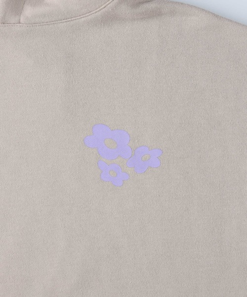 HONEYSUCKLE ROSE（ハニーサックルローズ）の「【HONEYSUCKLE ROSE】ロゴプリントパーカー（パーカー・レディース・ブラック/ベージュ/ネイビー/グリーン/ワイン/キナリ・M/L）」の22枚目の写真