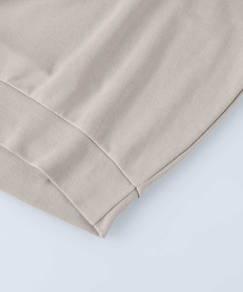 HONEYSUCKLE ROSE（ハニーサックルローズ）の「【HONEYSUCKLE ROSE】ロゴプリントパーカー（パーカー・レディース・ブラック/ベージュ/ネイビー/グリーン/ワイン/キナリ・M/L）」の8枚目の写真