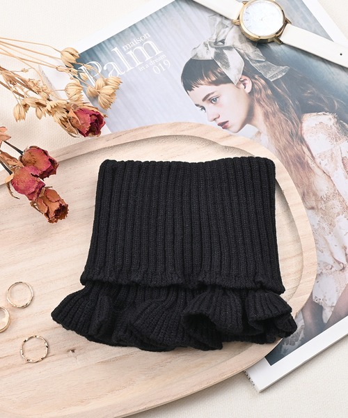 Felt-Maglietta（フェルトマリエッタ）の「付け襟タートルネックニットカラー（付け襟・レディース・キャメル/ピンク/パープル/ベージュ/グレー/ブラック/イエロー/ホワイト/レッド/ワイン・FREE）」の21枚目の写真