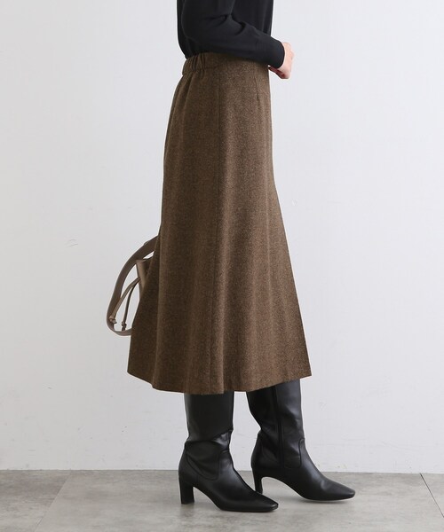 INDIVI（インディヴィ）の「◆【ツィード/ウール混】マーメードスカート（スカート・レディース・グレー系その他4/ブラウン系4/ライトグリーン系/ピンク系8・40/38/36/03/05/12/15 /13/19）」の14枚目の写真