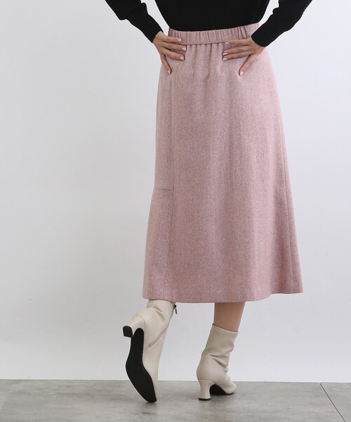 INDIVI（インディヴィ）の「◆【ツィード/ウール混】マーメードスカート（スカート・レディース・グレー系その他4/ブラウン系4/ライトグリーン系/ピンク系8・40/38/36/03/05/12/15 /13/19）」の15枚目の写真