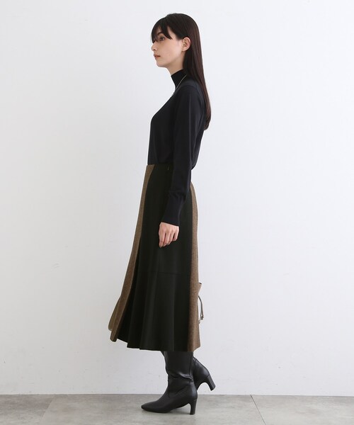 INDIVI（インディヴィ）の「◆【ツィード/ウール混】マーメードスカート（スカート・レディース・グレー系その他4/ブラウン系4/ライトグリーン系/ピンク系8・40/38/36/03/05/12/15 /13/19）」の12枚目の写真