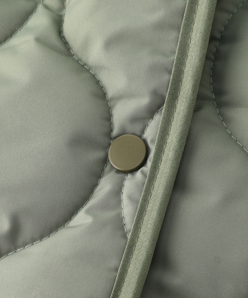 SLOBE IENA（スローブイエナ）の「SLOBE IENA キルティングマフラー（マフラー・レディース・カーキ/ホワイト・FREE）」の22枚目の写真