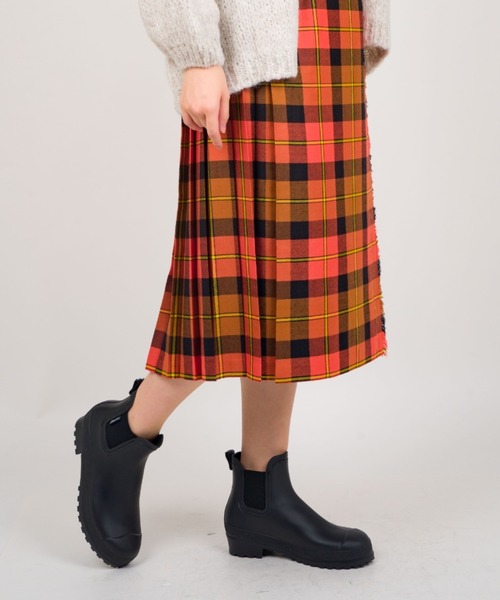 PATERNAZZI（パテルナッツィ）の「【PATERNAZZI/パテルナッツィ】イタリア製ショートレインブーツ サイドゴア（レインシューズ・レディース・ネイビー/ブラック/ダークグリーン/ダークブラウン/ダークグレー・36/37/38/39）」の14枚目の写真