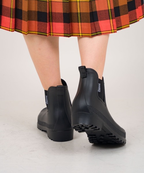 PATERNAZZI（パテルナッツィ）の「【PATERNAZZI/パテルナッツィ】イタリア製ショートレインブーツ サイドゴア（レインシューズ・レディース・ネイビー/ブラック/ダークグリーン/ダークブラウン/ダークグレー・36/37/38/39）」の11枚目の写真