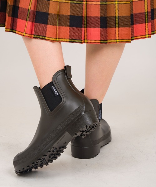 PATERNAZZI（パテルナッツィ）の「【PATERNAZZI/パテルナッツィ】イタリア製ショートレインブーツ サイドゴア（レインシューズ・レディース・ネイビー/ブラック/ダークグリーン/ダークブラウン/ダークグレー・36/37/38/39）」の21枚目の写真