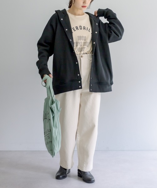 PUAL CE CIN（ピュアルセシン）の「JAPAN MADEベイカーコクーンパンツ（その他パンツ・レディース・ナチュラル/カーキ・FREE）」の19枚目の写真