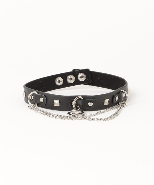 NOVESSEL（ノベセル）の「『NOVESSEL/ノベセル』手錠チェインチョーカー【Y】【CN】（チョーカー・レディース・ブラック・FREE）」の6枚目の写真