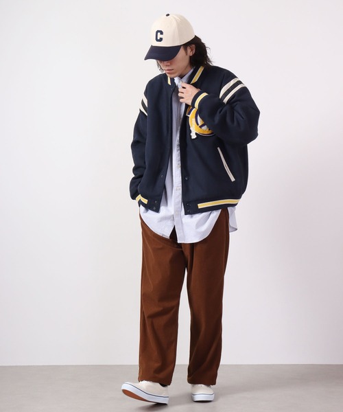 Ree&Mee(リーアンドミー)の「Ree&Mee C バイカラー BBキャップ 帽子 CAP(キャップ・メンズ・ブラウン/グリーン/ネイビー/ブラック/ベージュ・FREE)」の15枚目の写真