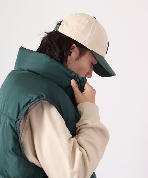 Ree&Mee(リーアンドミー)の「Ree&Mee C バイカラー BBキャップ 帽子 CAP(キャップ・メンズ・ブラウン/グリーン/ネイビー/ブラック/ベージュ・FREE)」の11枚目の写真