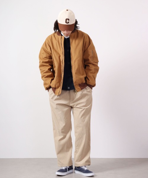 Ree&Mee(リーアンドミー)の「Ree&Mee C バイカラー BBキャップ 帽子 CAP(キャップ・メンズ・ブラウン/グリーン/ネイビー/ブラック/ベージュ・FREE)」の8枚目の写真