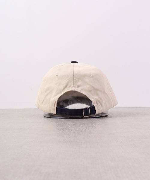 Ree&Mee(リーアンドミー)の「Ree&Mee C バイカラー BBキャップ 帽子 CAP(キャップ・メンズ・ブラウン/グリーン/ネイビー/ブラック/ベージュ・FREE)」の18枚目の写真