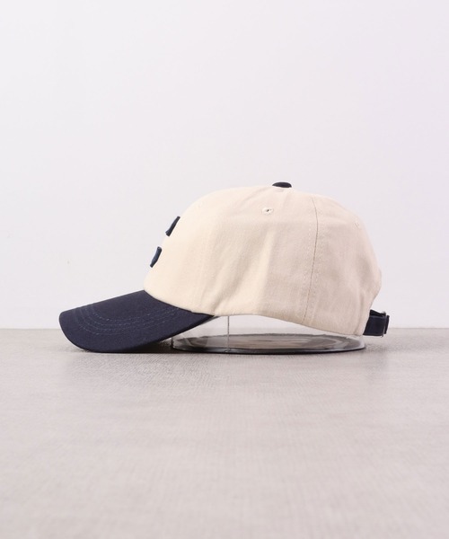 Ree&Mee(リーアンドミー)の「Ree&Mee C バイカラー BBキャップ 帽子 CAP(キャップ・メンズ・ブラウン/グリーン/ネイビー/ブラック/ベージュ・FREE)」の17枚目の写真