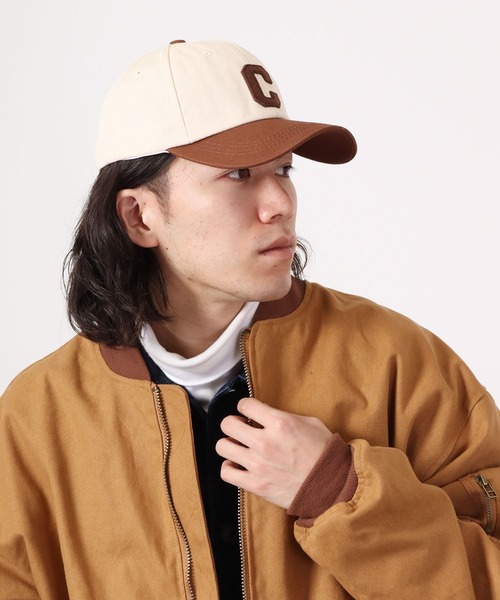 Ree&Mee(リーアンドミー)の「Ree&Mee C バイカラー BBキャップ 帽子 CAP(キャップ・メンズ・ブラウン/グリーン/ネイビー/ブラック/ベージュ・FREE)」の6枚目の写真