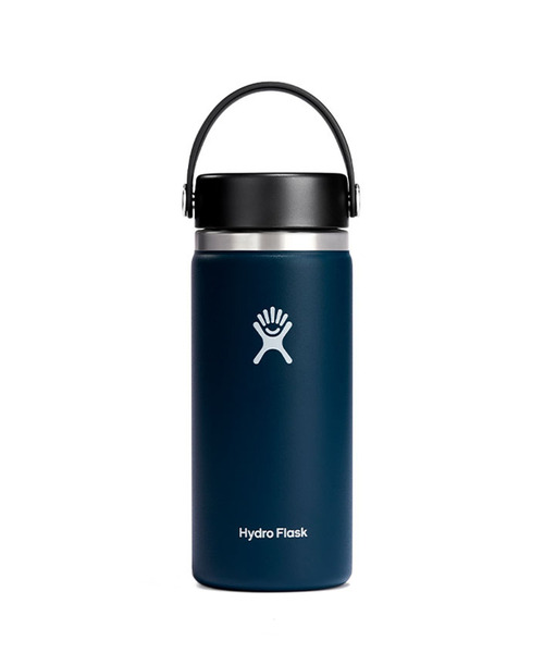 ムラサキスポーツ(ムラサキスポーツ)の「Hydro Flask/ハイドロフラスク ステンレスボトル ハイドレーション ワイドマウス 16oz 5089022(水筒・メンズ・インディゴブルー/レッド・FREE)」の2枚目の写真