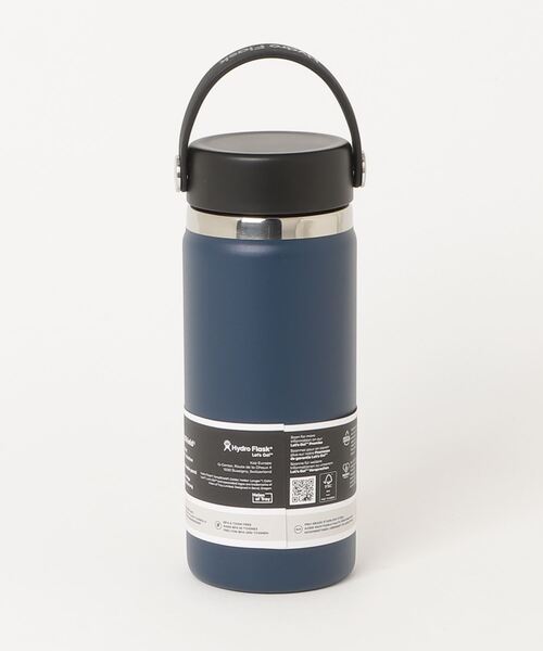 ムラサキスポーツ(ムラサキスポーツ)の「Hydro Flask/ハイドロフラスク ステンレスボトル ハイドレーション ワイドマウス 16oz 5089022(水筒・メンズ・インディゴブルー/レッド・FREE)」の4枚目の写真