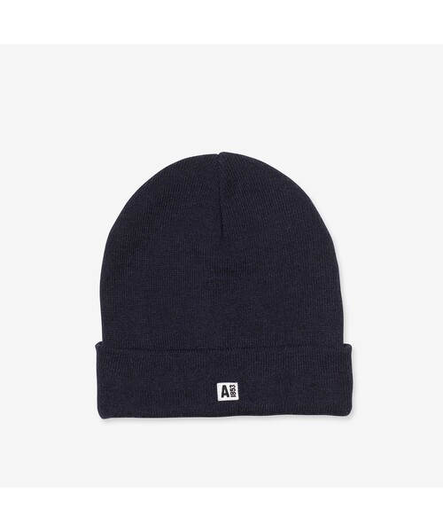 AIGLE（エーグル）の「ニットビーニー（ニットキャップ/ビーニー・レディース・オレンジ/ブラック・FREE）」の2枚目の写真