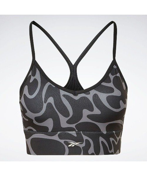 Reebok（リーボック）の「ワークアウト トライ バック ブラ / WOR AOP Tri Back Bra【返品不可商品】（スポーツブラ・レディース・ピンク/ブラック・J/S/J/M/J/L/OT）」の11枚目の写真