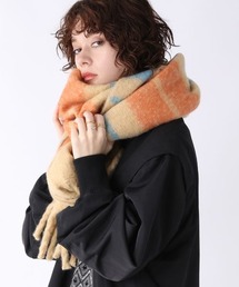 ボーダーカラーストール/170604