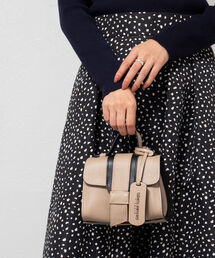 NOLLEY’S | 【roberto pancani/ロベルトパンカーニ】２トーンミニレザーポシェット(ショルダーバッグ)