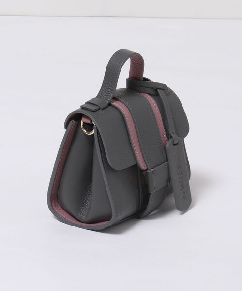 NOLLEY’S(ノーリーズ)の「【roberto pancani/ロベルトパンカーニ】2トーンミニレザーポシェット(ショルダーバッグ・レディース・グレー系その他3/ベージュ系その他3・FREE)」の16枚目の写真