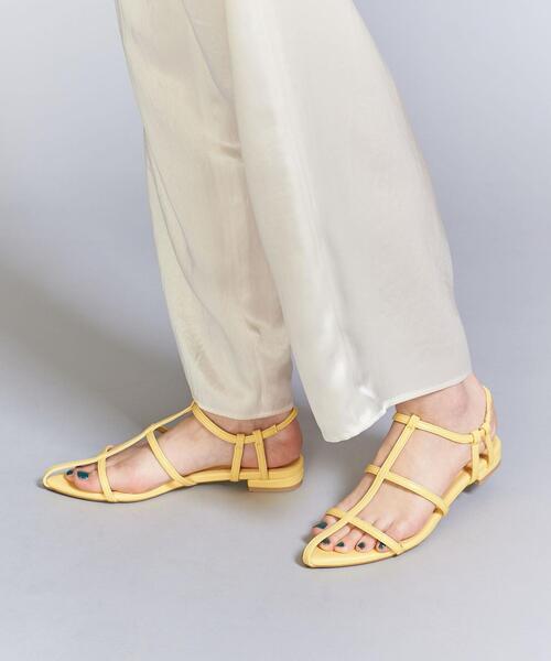 BEAUTY&YOUTH UNITED ARROWS（ビューティーアンドユースユナイテッドアローズ）の「スマートライン ポインテッド サンダル（サンダル・レディース・ブラック/ホワイト/イエロー・36/36h/37/37h/38）」の22枚目の写真