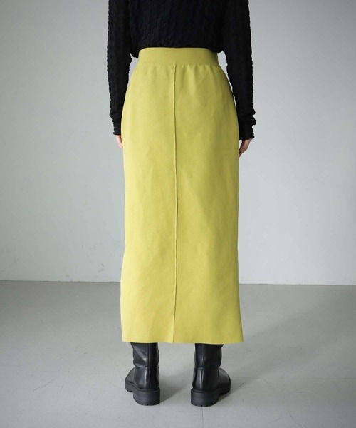 cheriella（シェリエラ）の「【cheriella】WEB限定ファスナースリットタイトスカート（スカート・レディース・ベージュ/マスタード/カーキ/ブラック・M）」の13枚目の写真