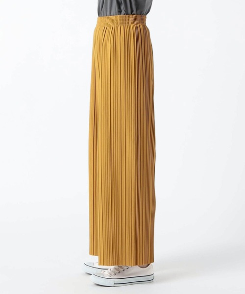 Grand PARK（グランドパーク）の「カットオフ可能　BOXプリーツパンツ（その他パンツ・レディース・イエロー/ブラック/サックスブルー・MEDIUM/LARGE）」の11枚目の写真