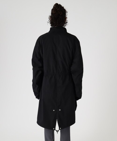 tk.TAKEO KIKUCHI(ティーケータケオキクチ)の「◆ライナー付モッズコート(モッズコート・メンズ・ブラック/ダークグリーン・02/03)」の6枚目の写真