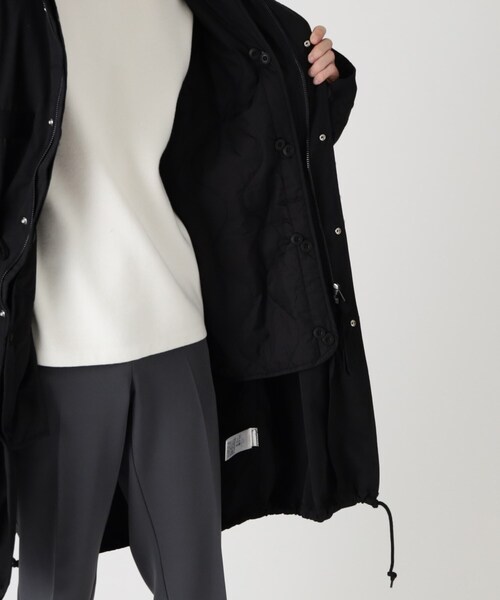 tk.TAKEO KIKUCHI(ティーケータケオキクチ)の「◆ライナー付モッズコート(モッズコート・メンズ・ブラック/ダークグリーン・02/03)」の12枚目の写真