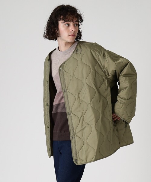 tk.TAKEO KIKUCHI(ティーケータケオキクチ)の「◆ライナー付モッズコート(モッズコート・メンズ・ブラック/ダークグリーン・02/03)」の16枚目の写真