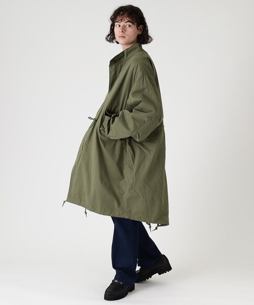 tk.TAKEO KIKUCHI(ティーケータケオキクチ)の「◆ライナー付モッズコート(モッズコート・メンズ・ブラック/ダークグリーン・02/03)」の18枚目の写真