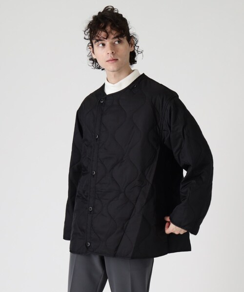 tk.TAKEO KIKUCHI(ティーケータケオキクチ)の「◆ライナー付モッズコート(モッズコート・メンズ・ブラック/ダークグリーン・02/03)」の20枚目の写真