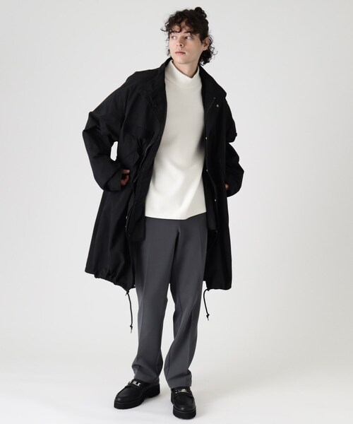 tk.TAKEO KIKUCHI(ティーケータケオキクチ)の「◆ライナー付モッズコート(モッズコート・メンズ・ブラック/ダークグリーン・02/03)」の21枚目の写真