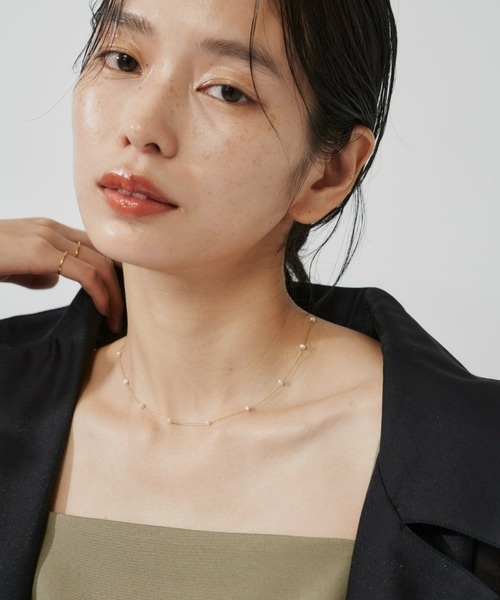 Aunt Marie's（アントマリーズ）の「パールチェーンネックレス（ネックレス・レディース・シルバー/ゴールド・FREE）」の11枚目の写真