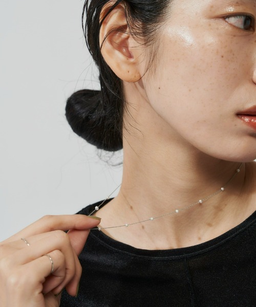 Aunt Marie's（アントマリーズ）の「パールチェーンネックレス（ネックレス・レディース・シルバー/ゴールド・FREE）」の9枚目の写真