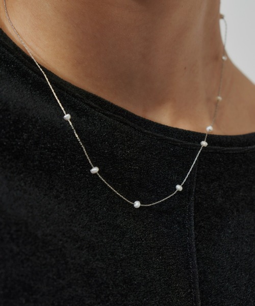 Aunt Marie's（アントマリーズ）の「パールチェーンネックレス（ネックレス・レディース・シルバー/ゴールド・FREE）」の7枚目の写真