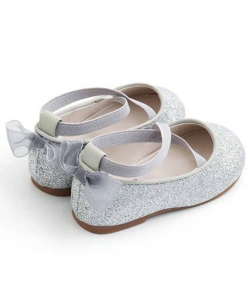 apres les cours（アプレレクール）の「クロスストラップラメパンプス_アプレレクールマシェリ（パンプス・キッズ・ピンク/シルバー・17/18/14/16/15 /19）」の9枚目の写真