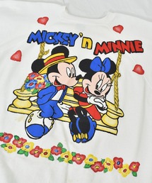 OLDMICKEY （オールドミッキー）の「【ヴィンテージ古着】90's Mickey & Minnie / ミッキー & ミニー デコペンカスタム スウェット USA製（スウェット・メンズ）」