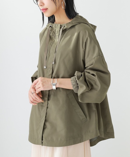 新品未使用 フレアマウンテンパーカー classicalelf（クラシカルエルフ） マウンテンパーカー ウインド