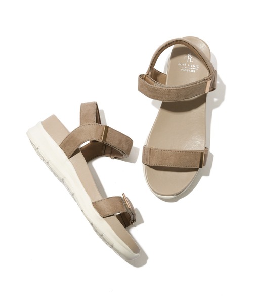 ワニカンベルクロスニーカーサンダル