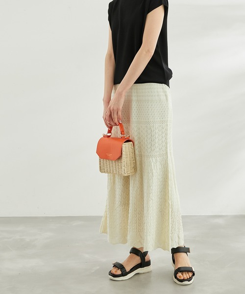 ROPE' PICNIC(ロペピクニック)の「ワニカンベルクロスニーカーサンダル(サンダル・レディース・ブラック/ベージュ/グレー/ブラック系その他2・S/M/L)」の6枚目の写真